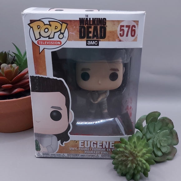 ๐๏ธ Walking Dead's Eugene #576 Funko Pop! TV - Picture 1 of 7